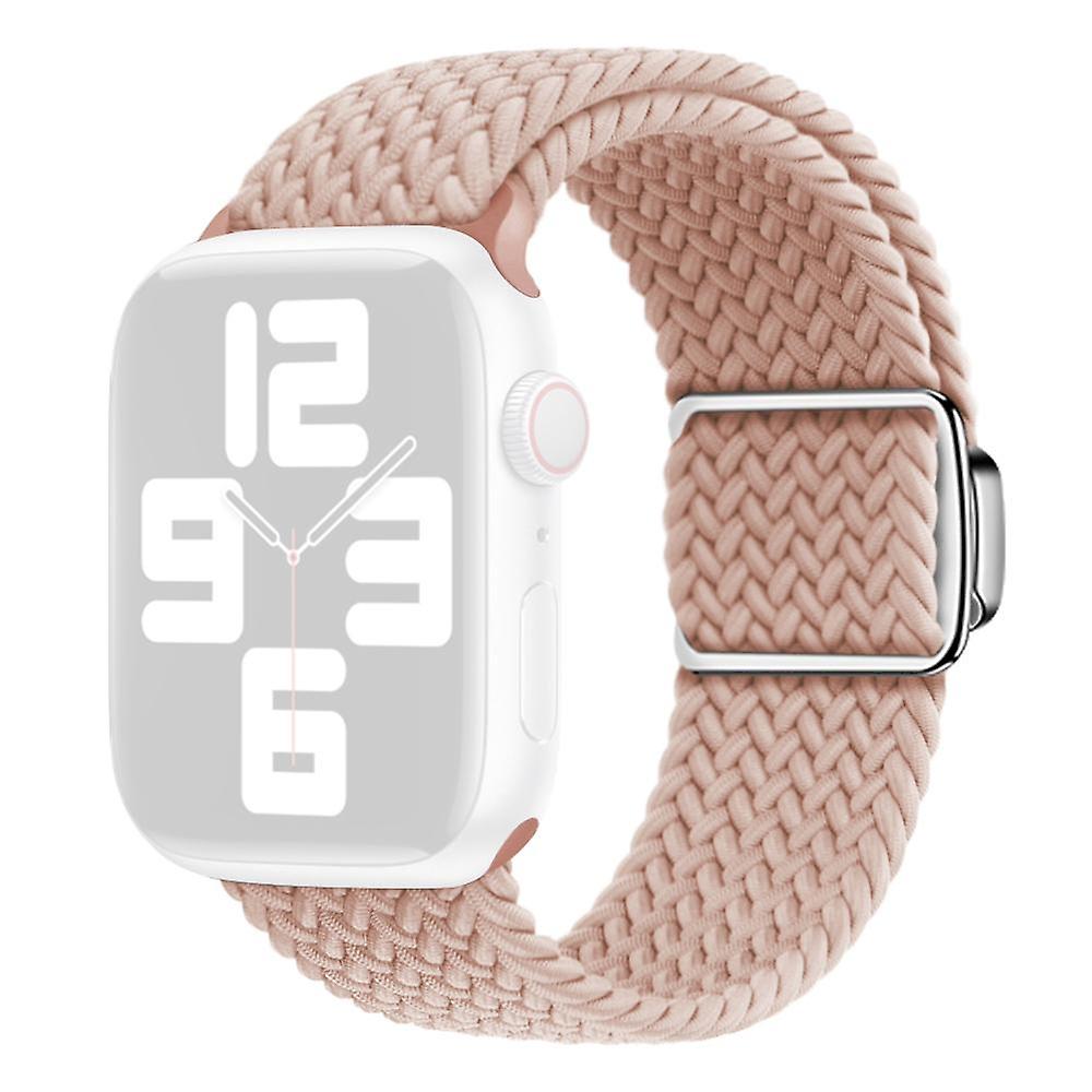 For Apple Watch Ultra 49mm/Series 8/7 45mm/6/5/4/SE/SE (2022) 44mm/3/2/1 42mm Nylon Braided Watch Ba