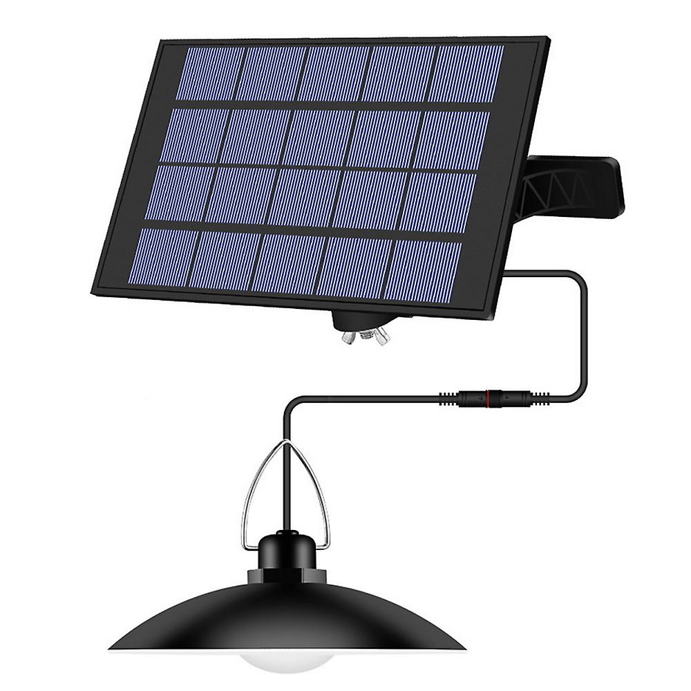 Solar Powered Pendants Light With Adjustable Panel Lighting Sensor