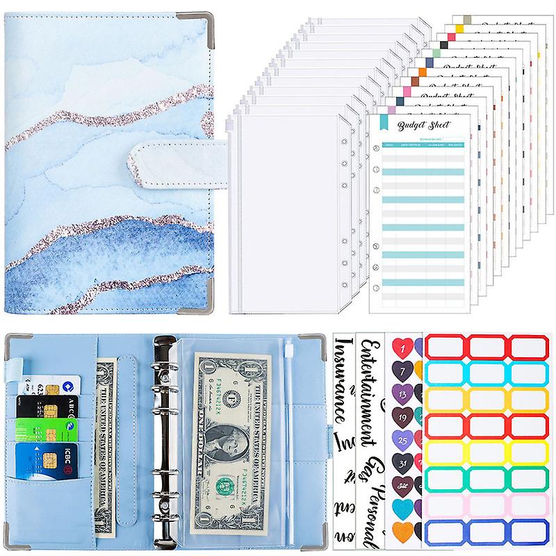 Budget Binder , A6 Money Saving Binder With Cash For Budgeting, Money Bill Organizer For Cash