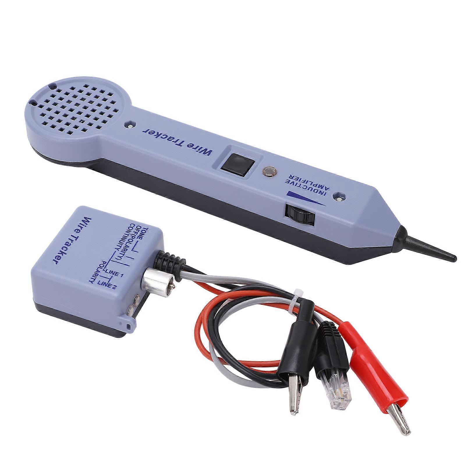 Network Cable Tracing Tester Kit Audio Adjustable Induction Amplifier Cable Toner Detector
