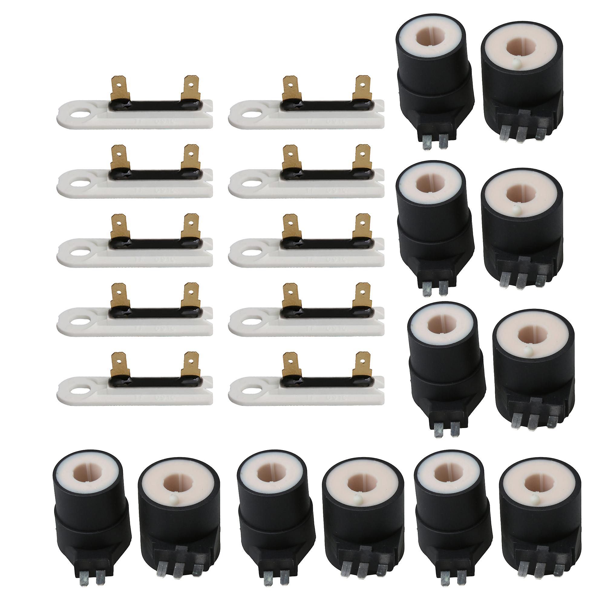 10pcs 3392519 Dryer Thermal Fuse & 6 Sets 279834 Dryer Gas Coil Kit
