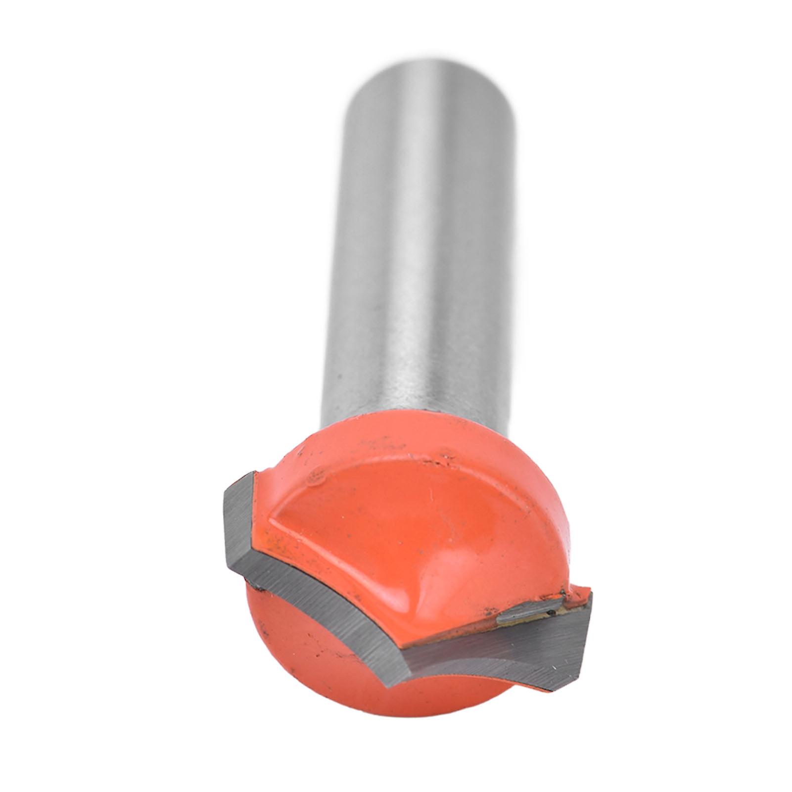 CNC Router Bits Tungsten Carbide Blade 45 Gauge Steel Body PTFE Coating 8mm/0.3in Round Shank Clean Cutting Tool16mm 