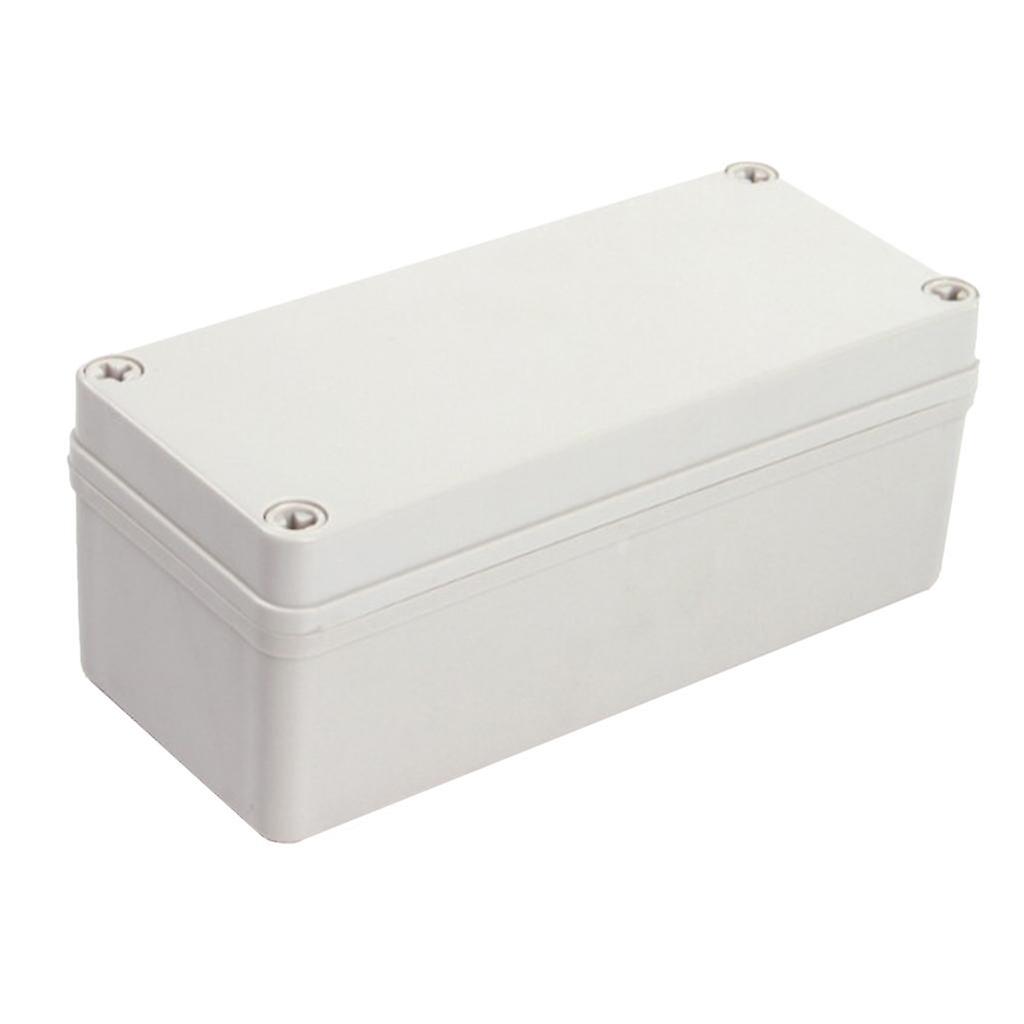 IP66 ABS Waterproof Plastic Enclosure Case Junction Box 8x18x7cm White
