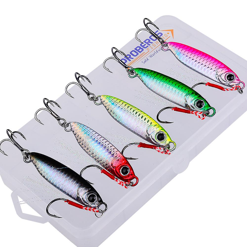 5pcs Fishing Lure Set Offshore Angling Trolling Boat Fishing Artificial Bait Kit