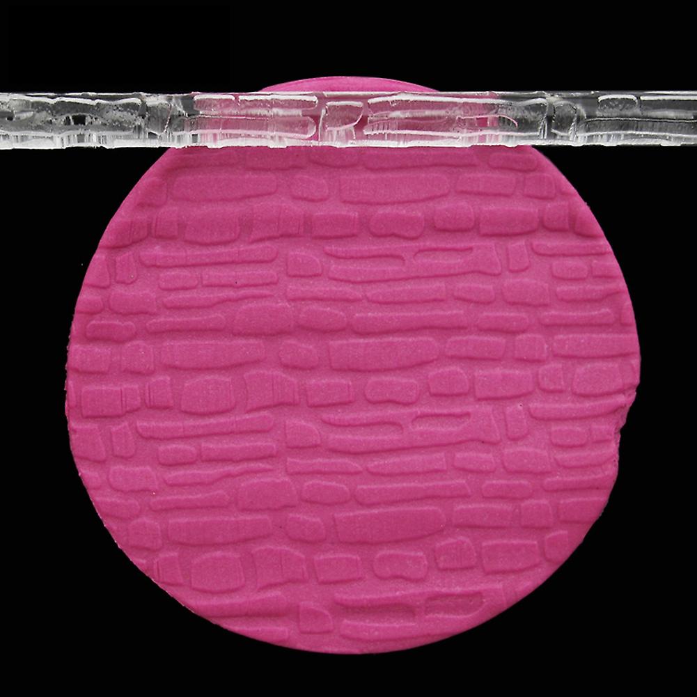 High Quality Acrylic Rolling Pin 25# 16x1cm Lightweight Patterned