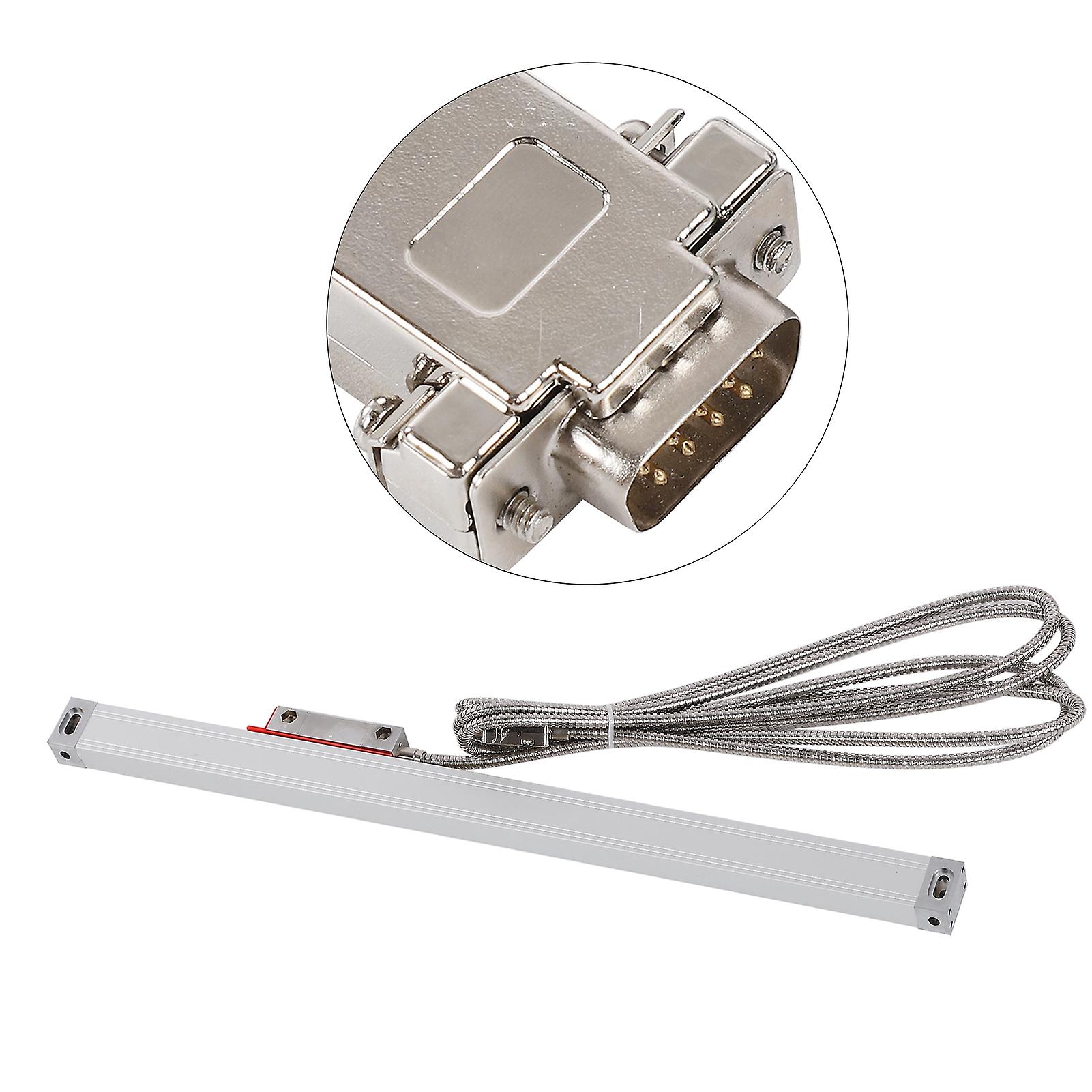 Lathe Linear Scale TTL 1μm High Accuracy Digital Readout Encoder DC5V with DB9 Plug850 