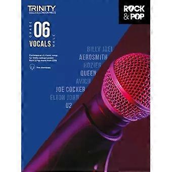 Trinity College London Rock & Pop 2018 Vocals Grade 6 - Trinity College London Press - Sheet music - English Book - Rock and Pop music