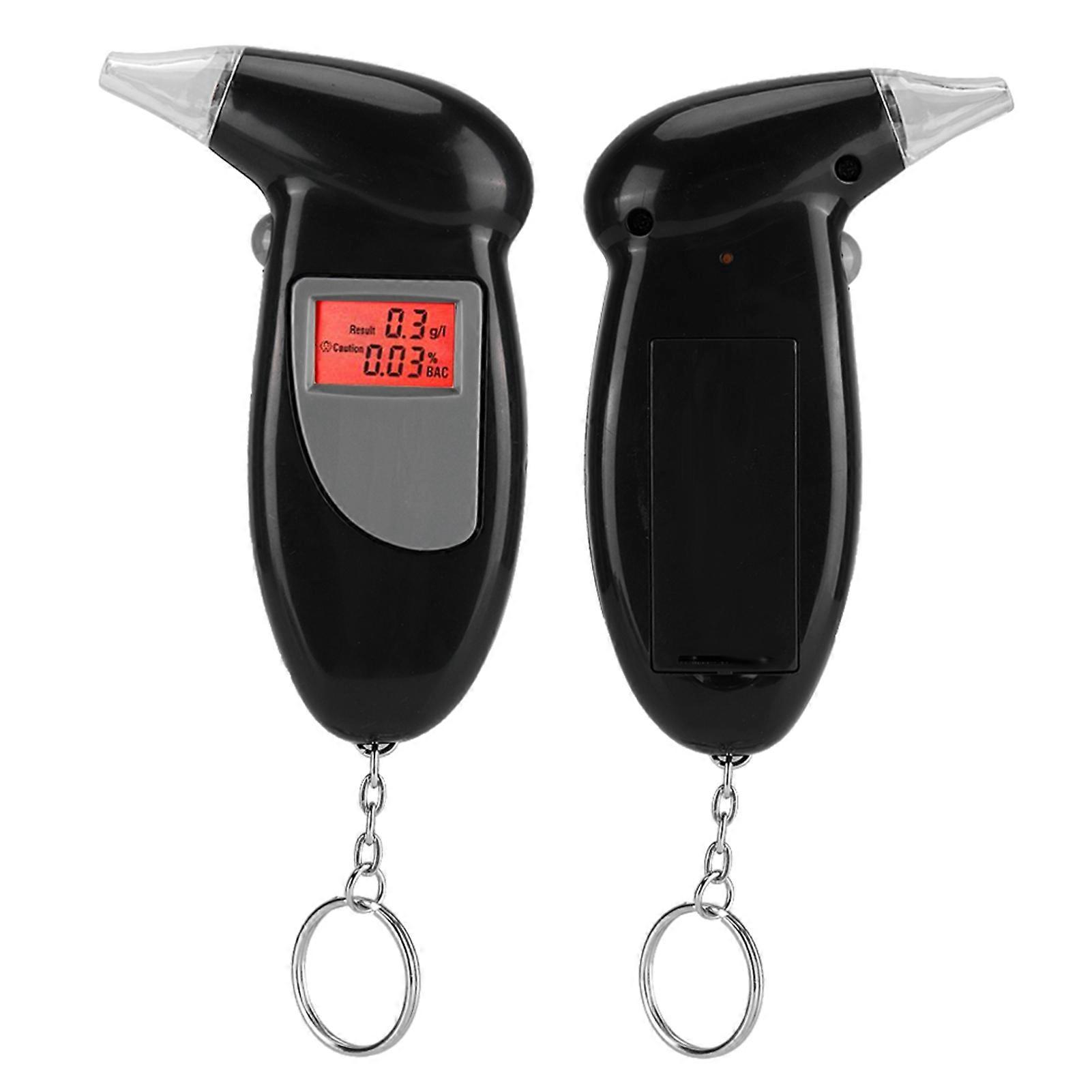 Analizzatore/tester portatile per alcol con display digitale LCD e retroilluminazione