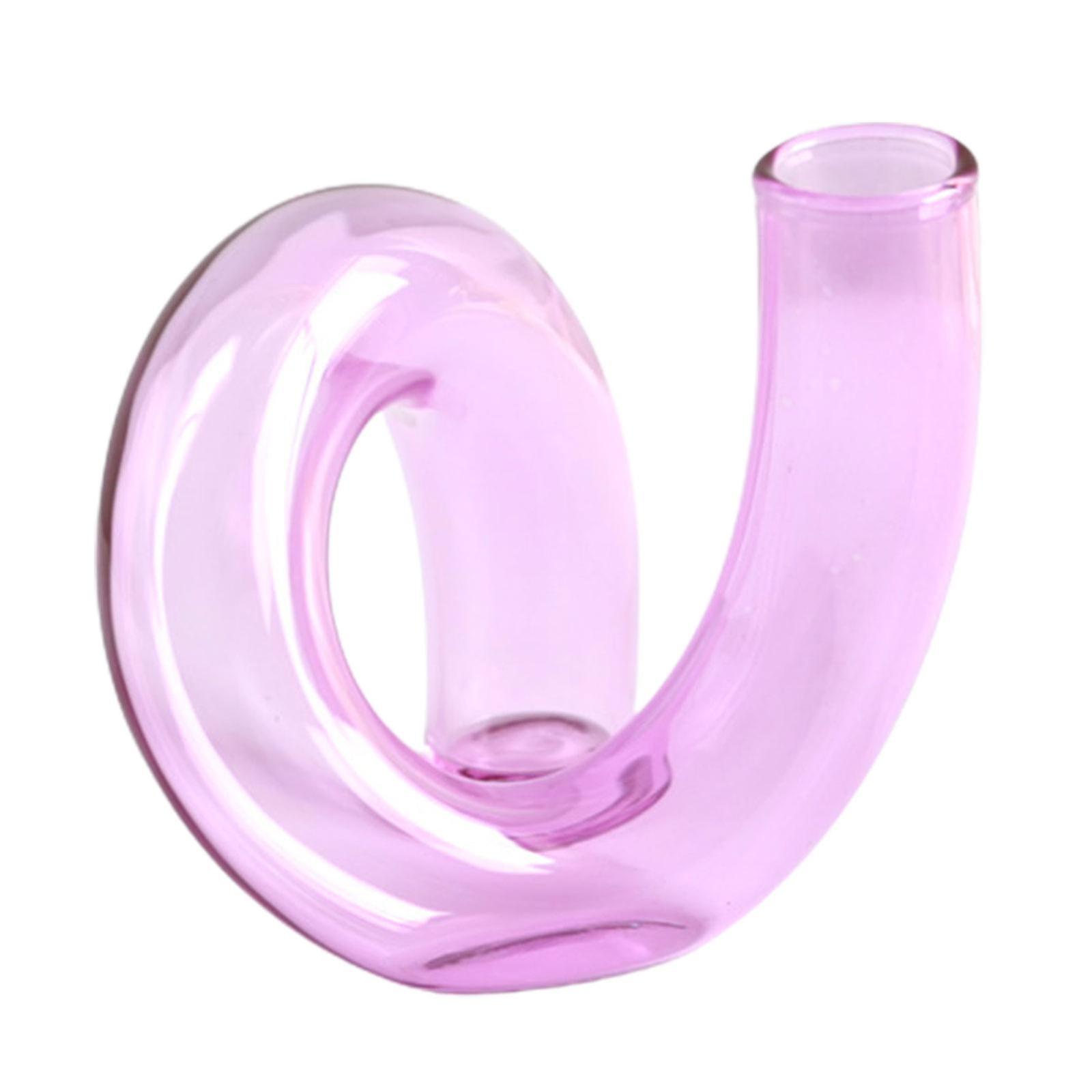 Heterotypic Vase Transparent Glass Vase Creative Home Living Room Decoration