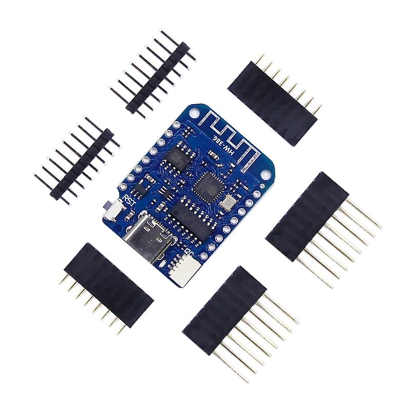 D1 Mini V4.0.0 WiFi-Entwicklungsboard basierend ESP8266 4-MB-WiFi-Internetmodul