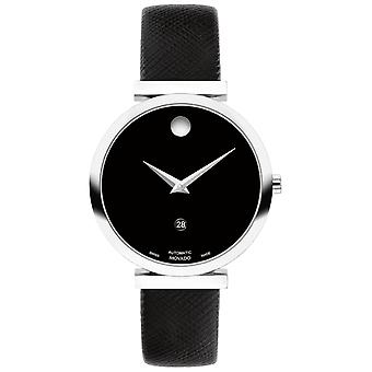 Movado museum classic automatic women's watch Swiss Analog Automatic with Cowhide Bracelet 607675