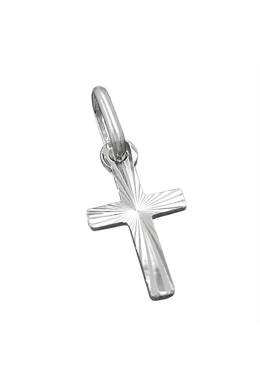 Pendant Cross Diamond Cut Silver 925 - Gl92396