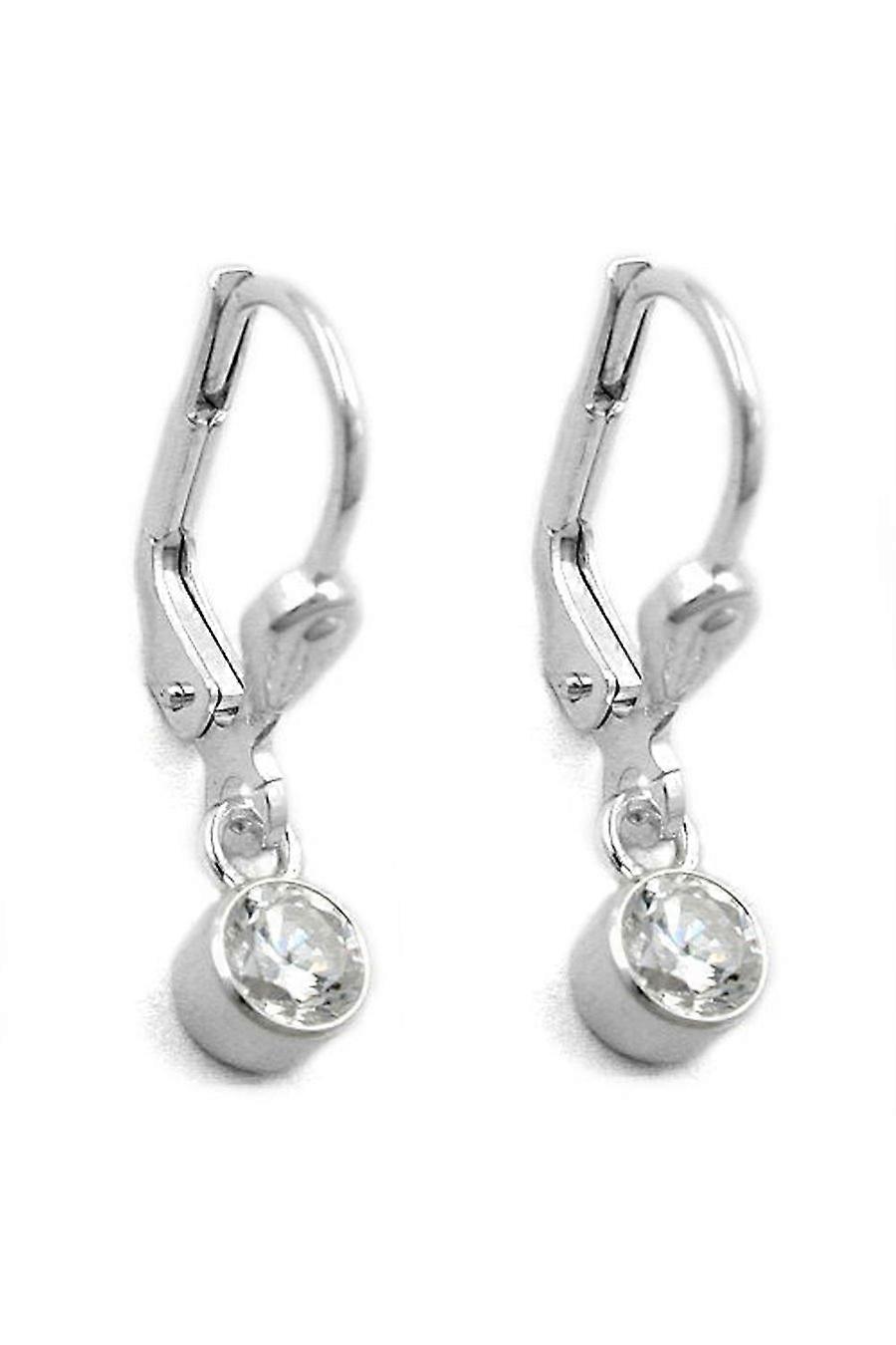 Leverback Earrings Zirconia Silver 925 - Gl90703