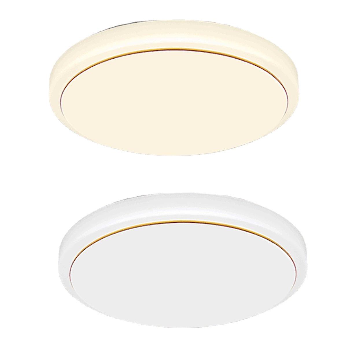12/18/24W Modern Round Led Ceiling Light Home Bedroom Kitchen Mount Fixture Lamp
