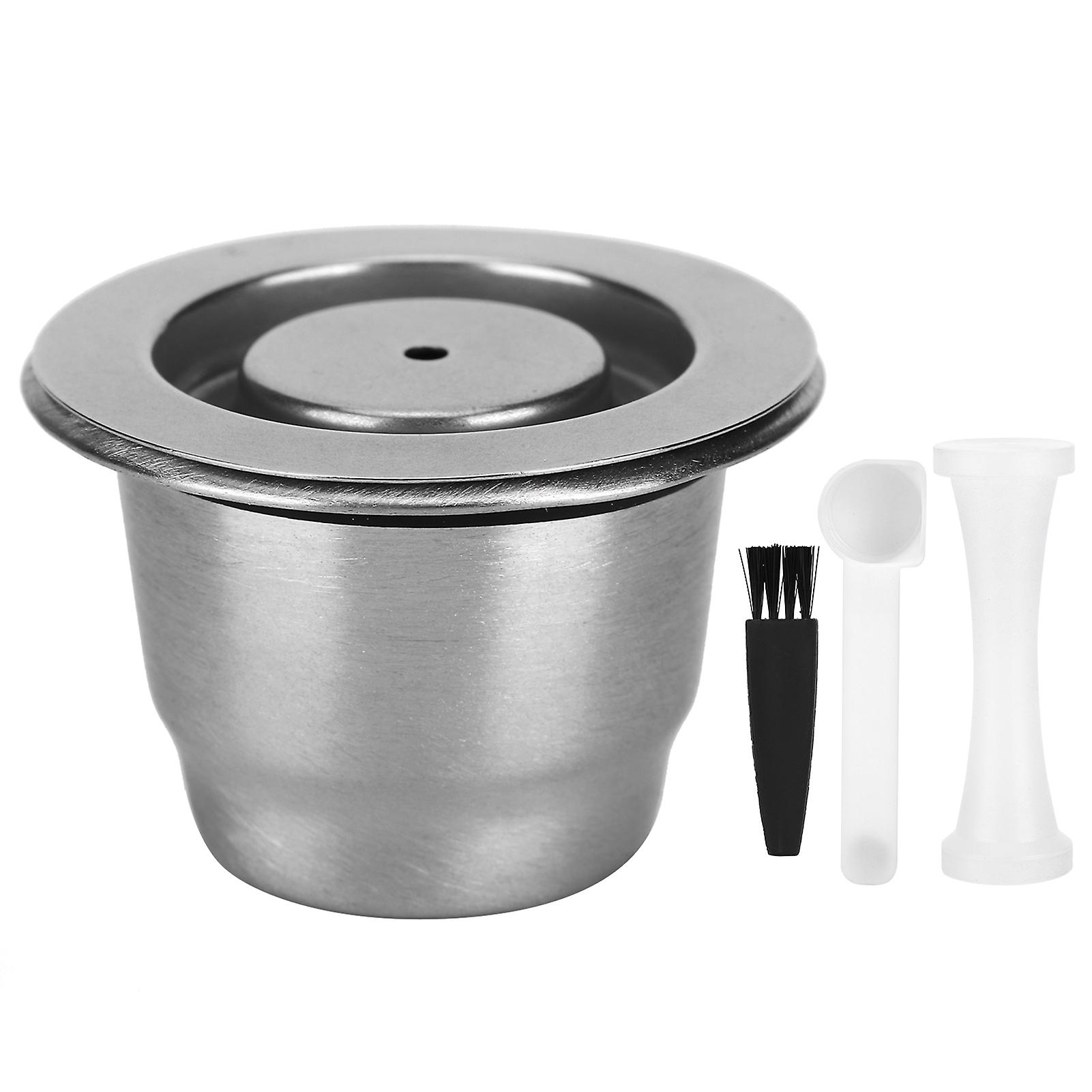 Eco-Friendly Coffee Capsules For Nespresso, Reusable Nespresso Capsules, Crafted From Acid-Resistant And Rust-Proof Stainless Steel, Reusable And