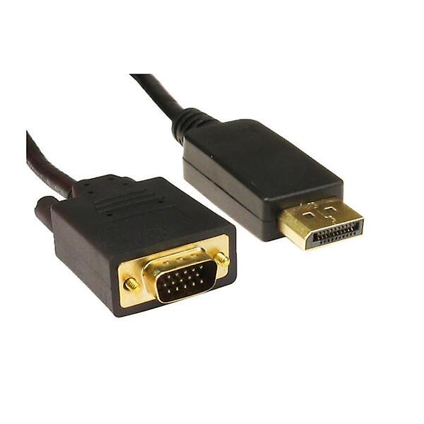 Cables Direct Display Adapter Cable DisplayPort To VGA (D-Sub) HDHDPORT-VGA-2M