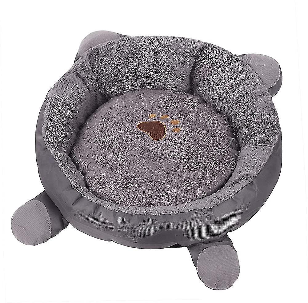 Round Kennel Removable And Washable Cat Cushion Donut Shape Small Basket Soft