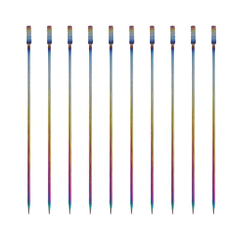 10pcs Stainless Steel Cocktail Stick