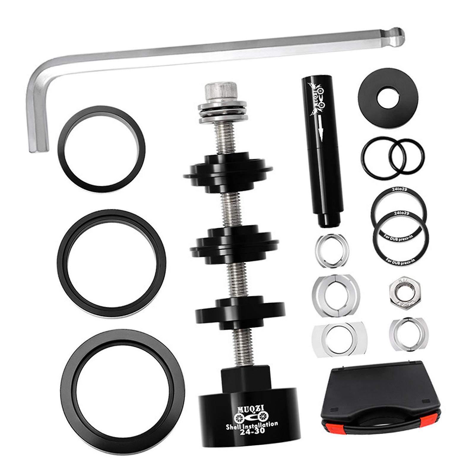 Bicycle Bottom Bracket Install Removal Tool Set Sturdy Bicycle Bearing Press With Handle