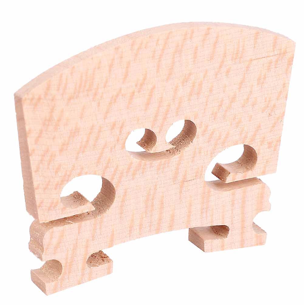 5 Pcs Premium Maple Wooden Violin Bridge Violin Accessory Part  for Instrument Learner(1/8)