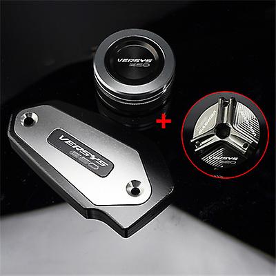 Versys650 Accessori Coperture Liquido Freno Anteriore Posteriore Moto E Protezione Tappo Di Riempimento Olio Per Kawasaki Versys 650 2010-2023