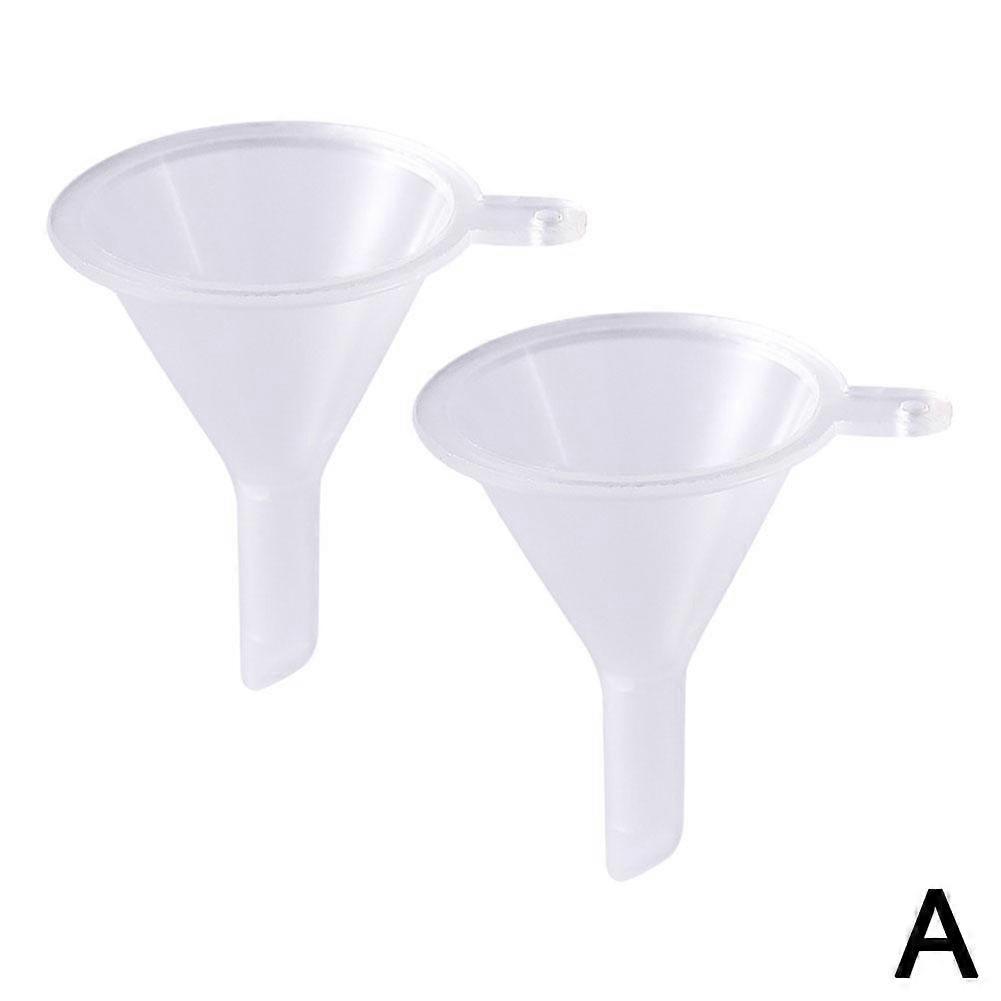 Malý trychtýř pro kosmetiku / dávkování tekutin - plastový mini trychtýř