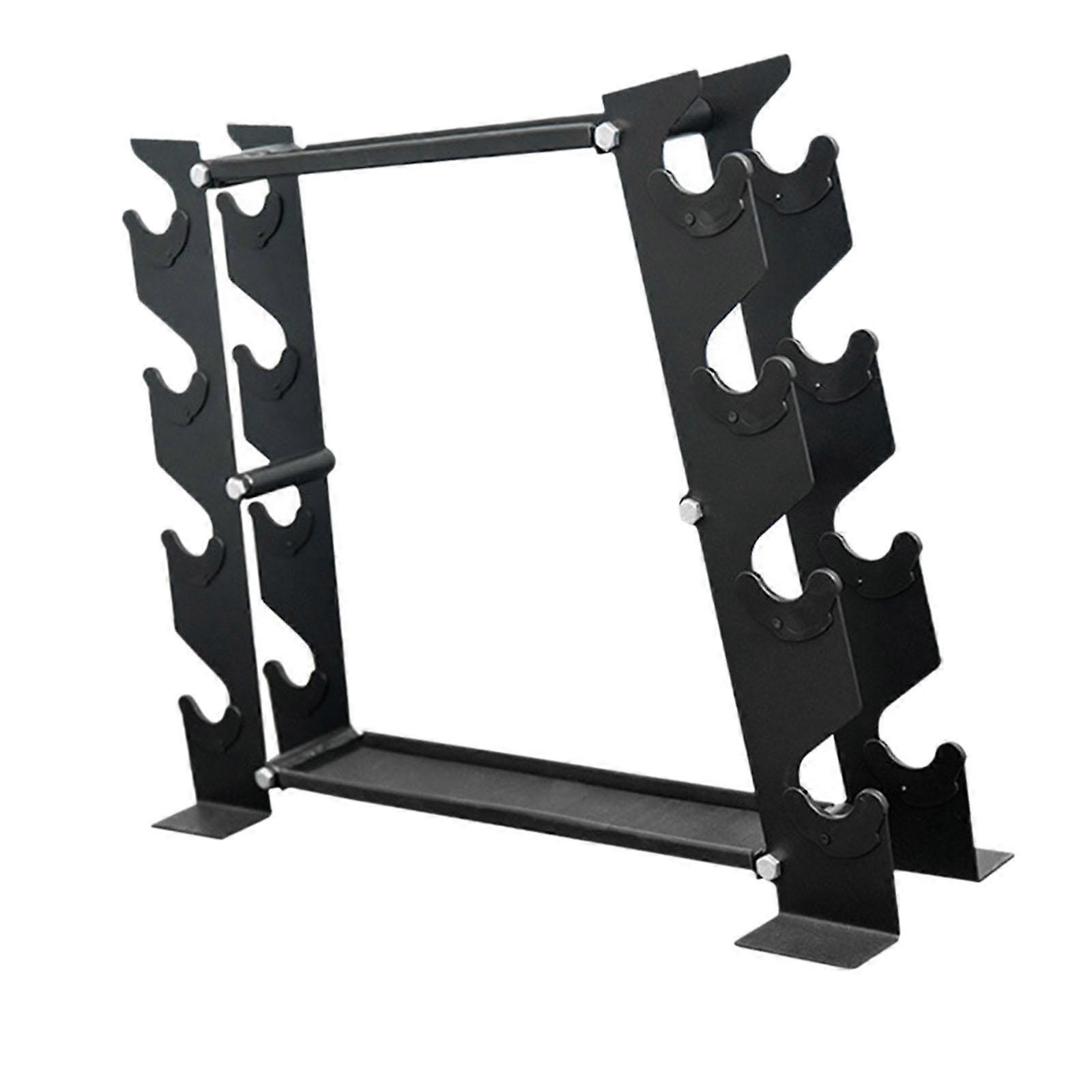 Hantelvektstativ Solid hantelholder for treningsstudio hjemme (kun stativ)