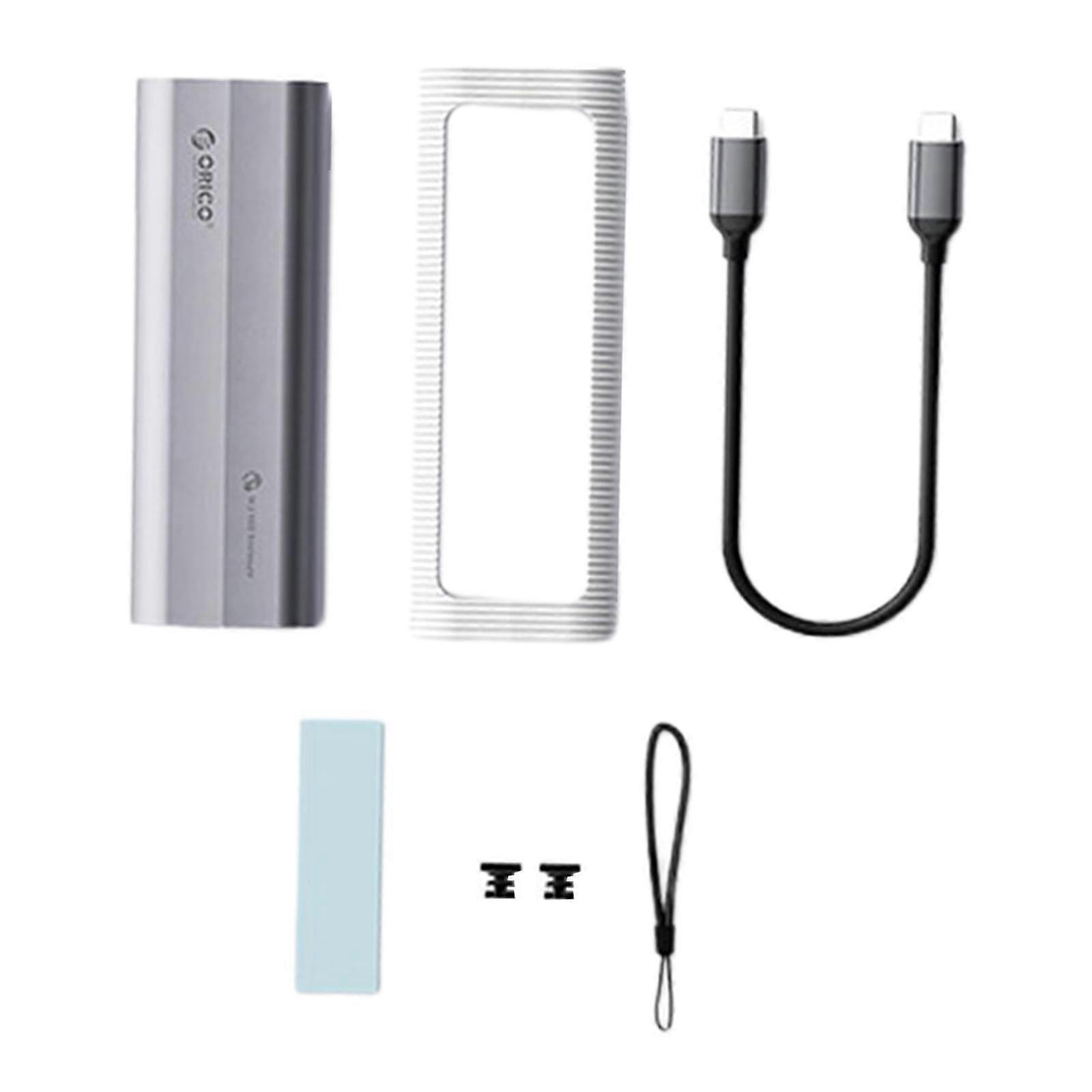 Hard Disk Enclosure Practical Sturdy SSD Case for Laptop Phone Professional USB C to USB C