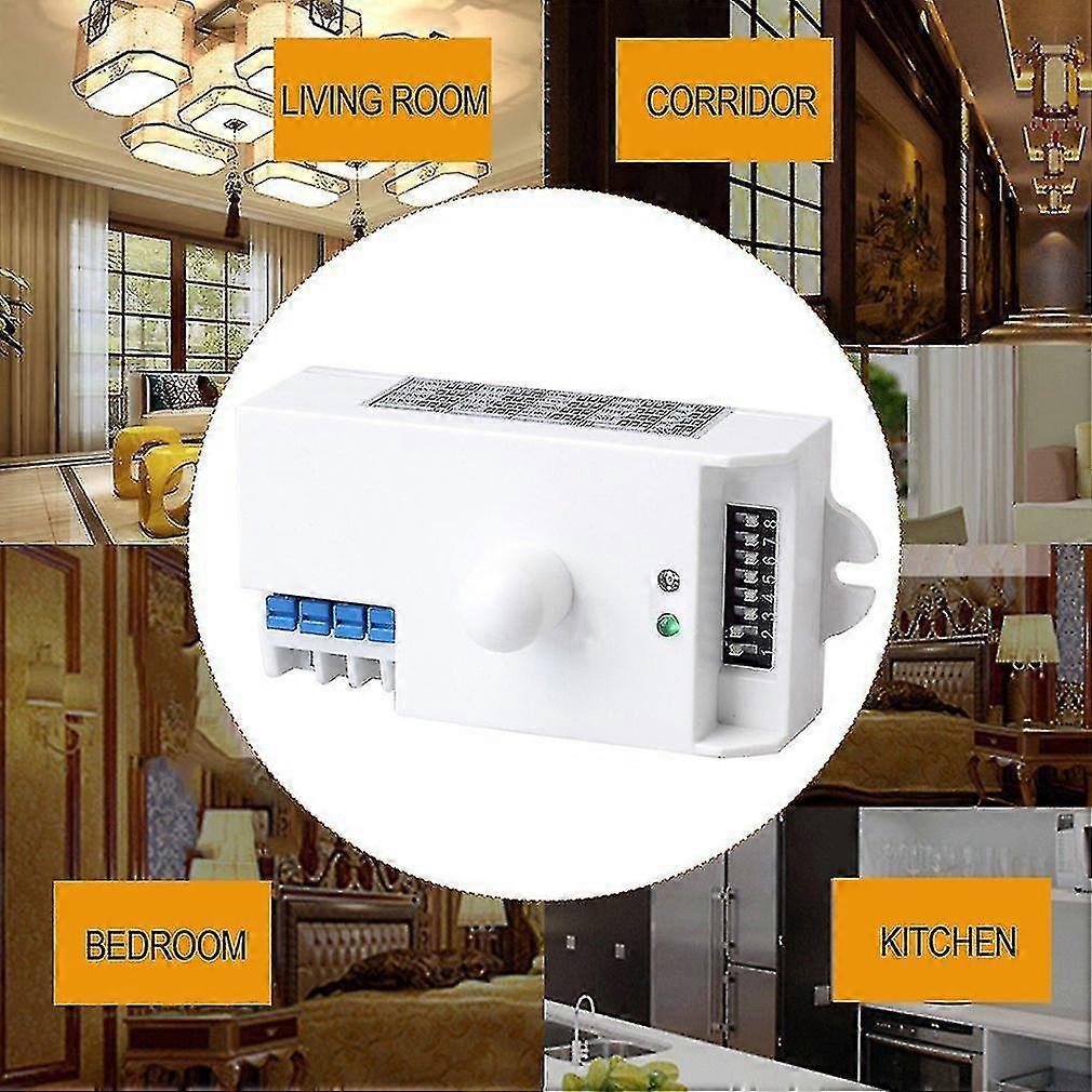 High Sensitivity Microwave Sensor Radar Detector With Microwave Induction Switch