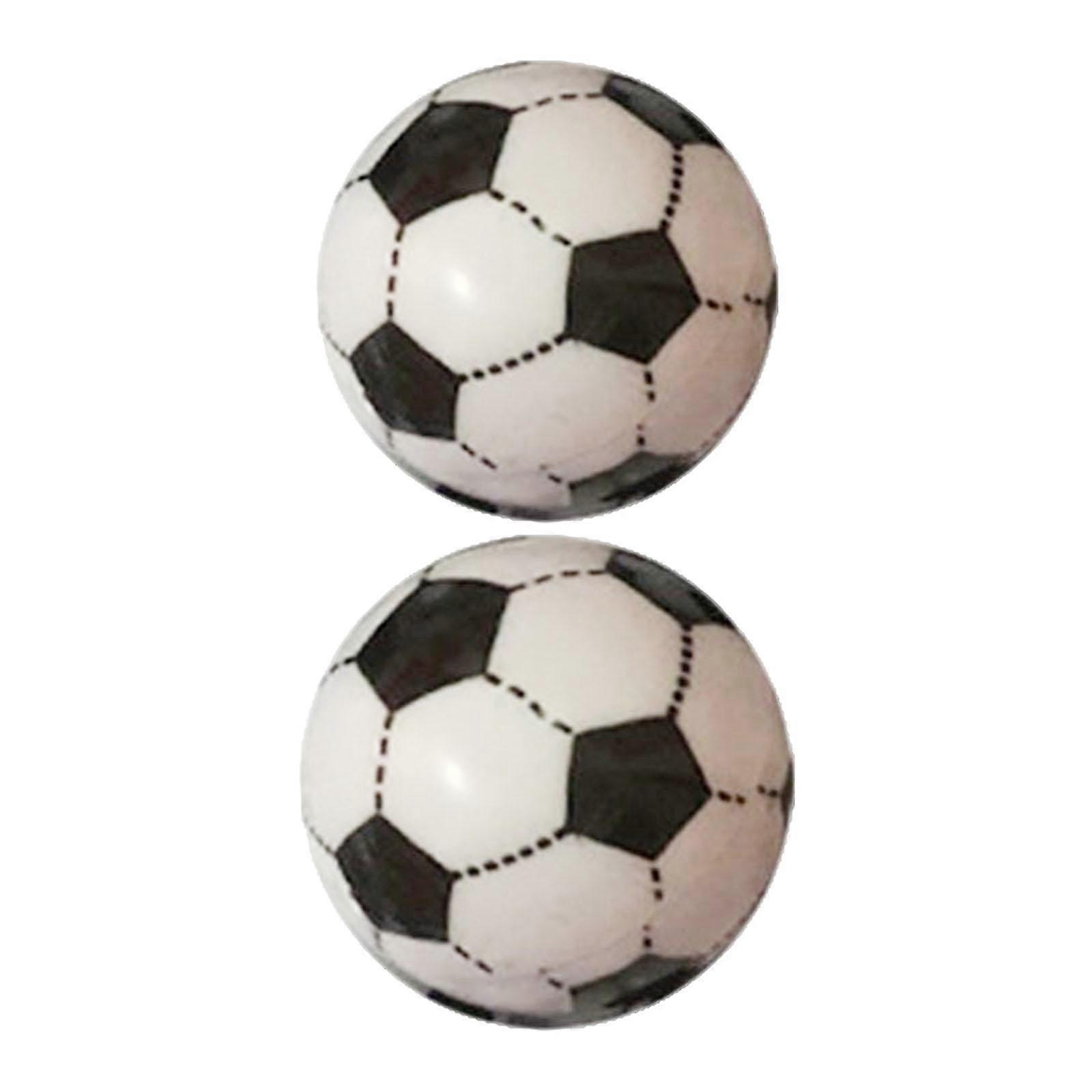 Miniature Table Soccer Ball Replacement Accessories Durability Multicolor Tabletop Game Balls For Standard Foosball Tables