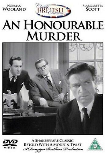 An Honourable Murder DVD (2010) Norman Wooland Grayson (DIR) cert U - Region 2