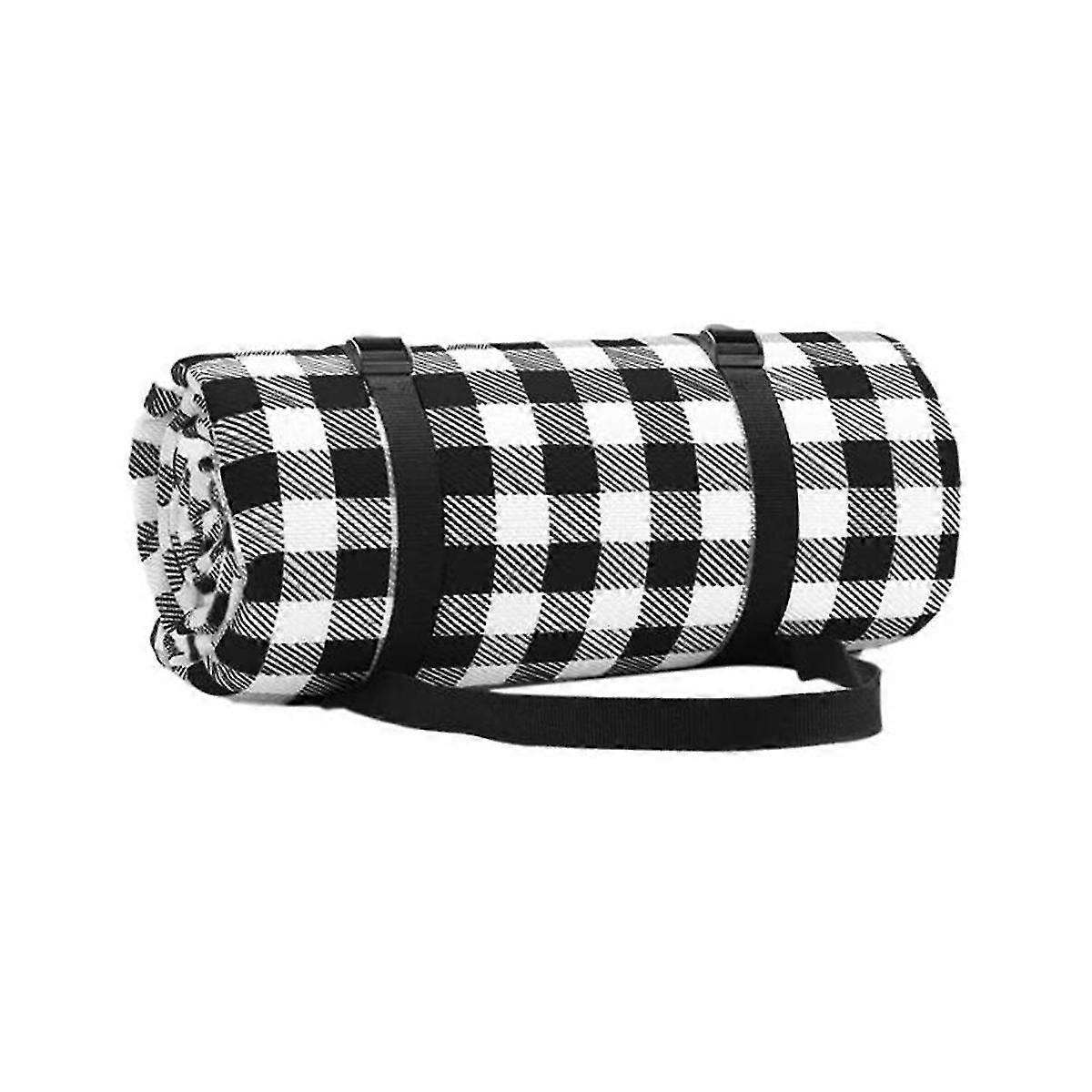 Tappetino pieghevole da picnic Coperta morbida Coperta impermeabile pieghevole all'aperto Camping Beach Lattice 150c