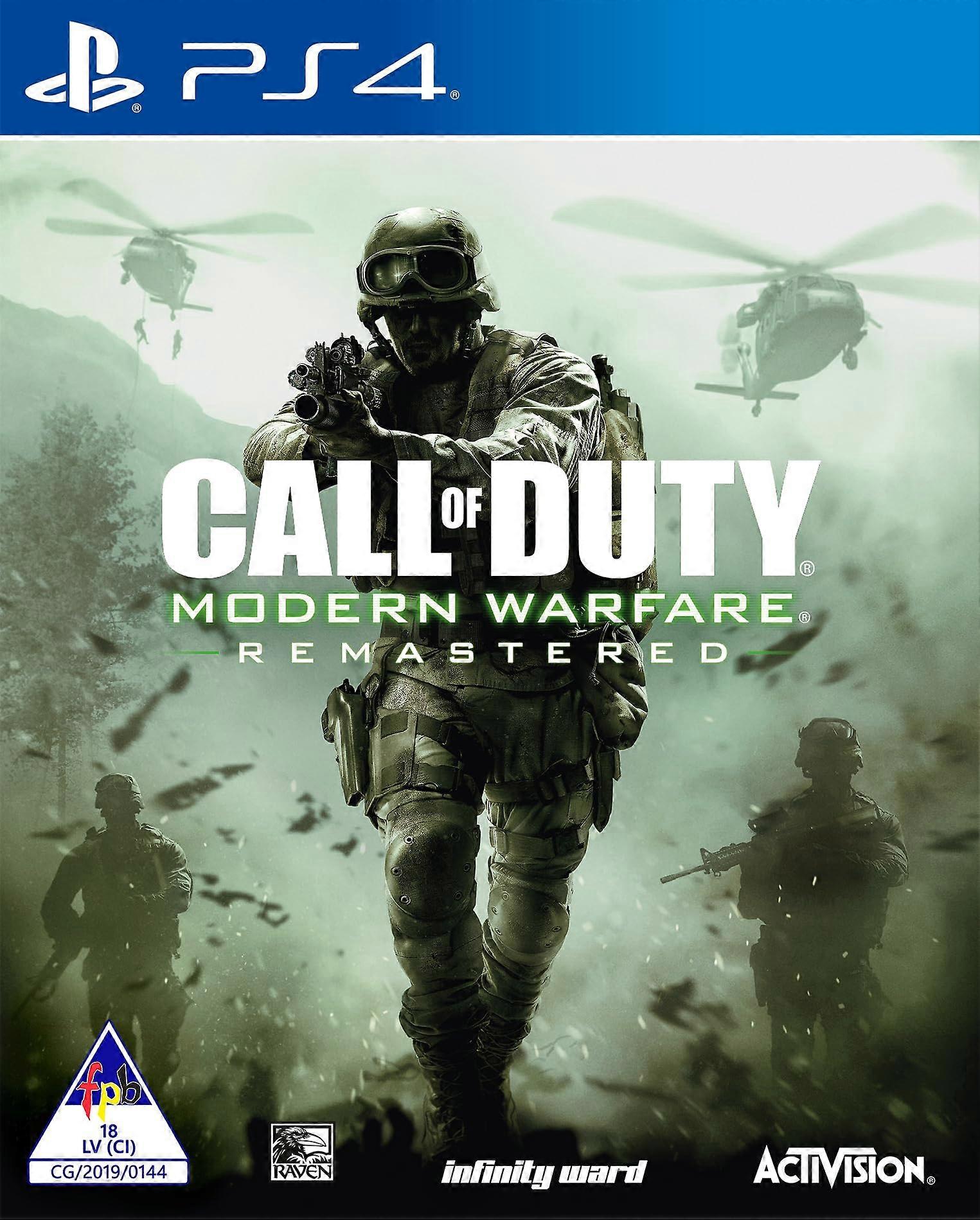 Call of Duty Modern Warfare Remastered (PS4) - New & Sealed