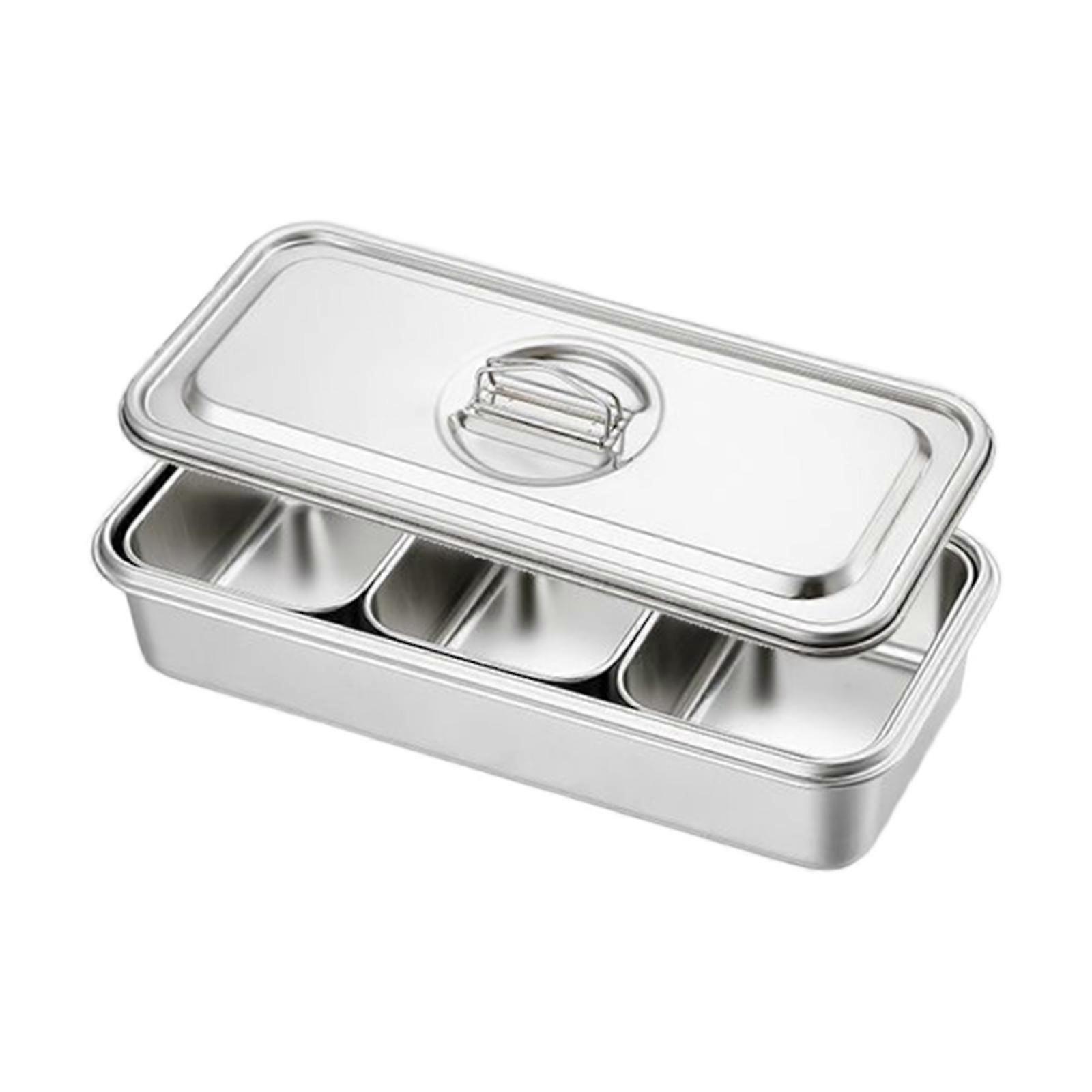 Chafing Buffet Chafer Set Hot Pot Chafer for Banquet Kitchen Seasonings 2 Compartments