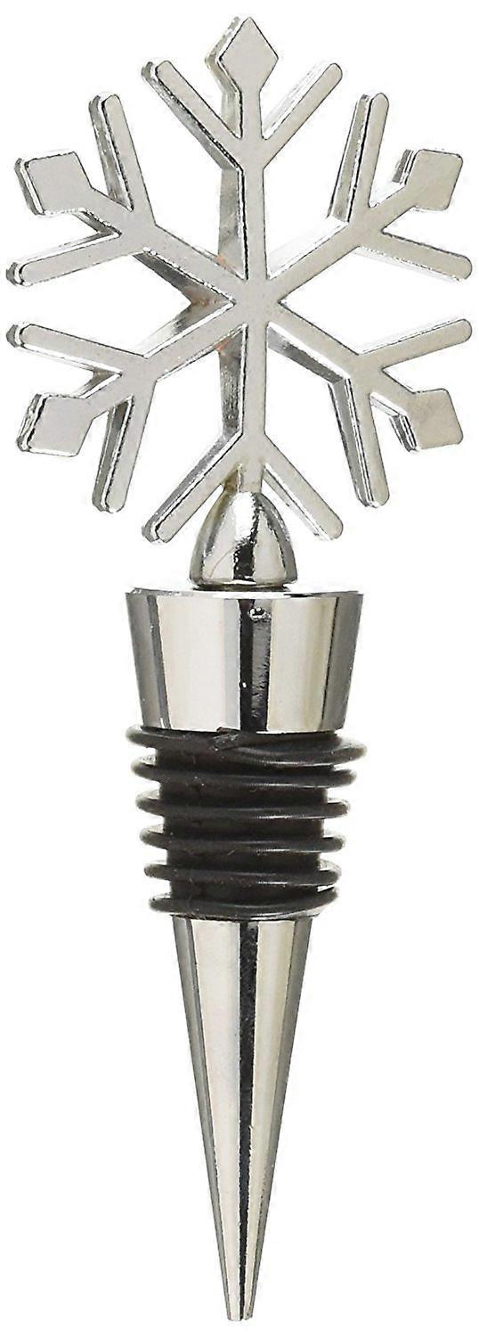Elegant Snowflake Design Wine Bottle Stopper Favors 18 pack