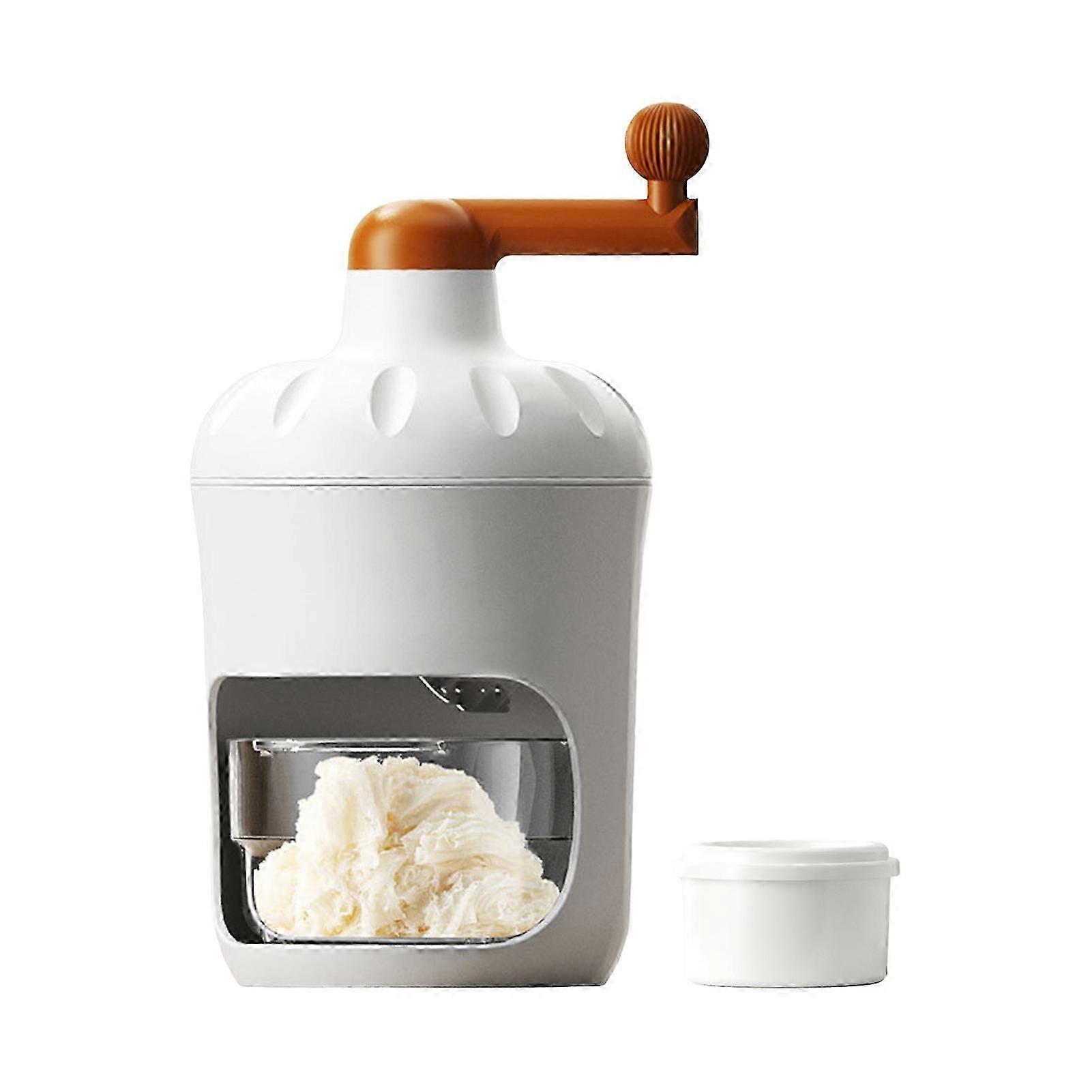 Portable Ice Crusher With Sharp Blade Ice Shaver Machine Food Grade Bpa Free Easy To Clean Manual Ice Shaver Kitchen Supplies