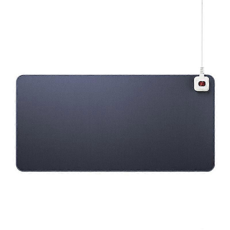 Heated Mouse Pad Digital Display Temperature Adjustable Non-slip Splash-proof Comfortable Keep Warm 6 Gears Electric Heating Mouse Mat Hand Warmer For