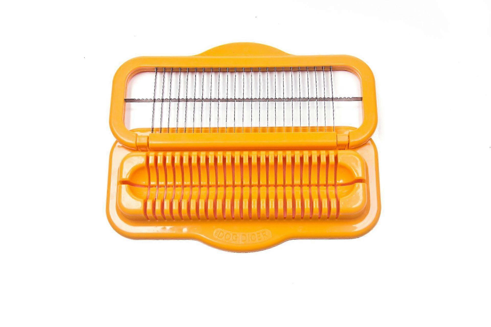 Hot Dog Cutter Multifunctional Sausage Holder And Slicer Banana Slicer Kitchen Tool1pcs-orange