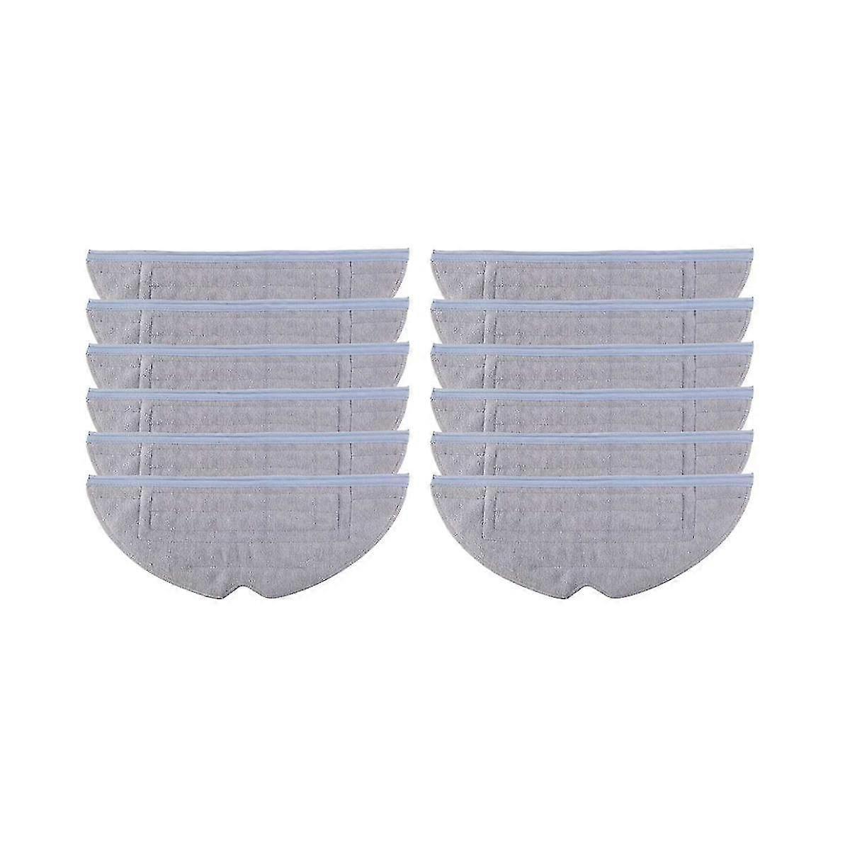 Pack De 12 Toallitas De Repuesto Para Paños S7 S7 Plus Microfibra Para Paños De Limpieza T7 Y T7 Plus
