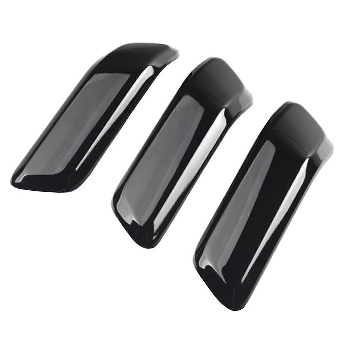 Für 110 2020-2023 LHD Auto Innentürgriff Abdeckung dekorativer Aufkleber Zubehör Glänzend Schwarz