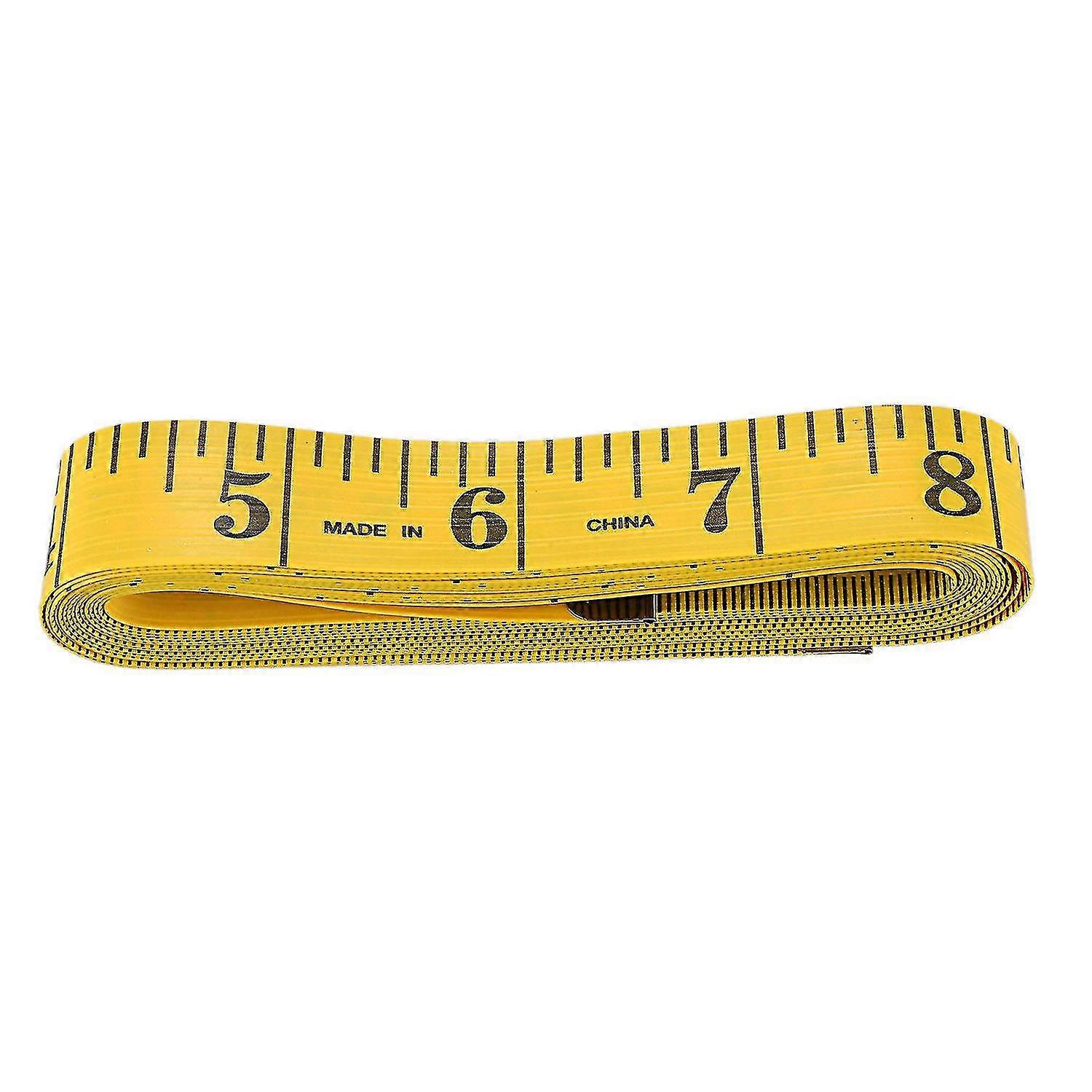 Yellow Tailor Craft Flexible Ruler Measuring Tape 300 Cm