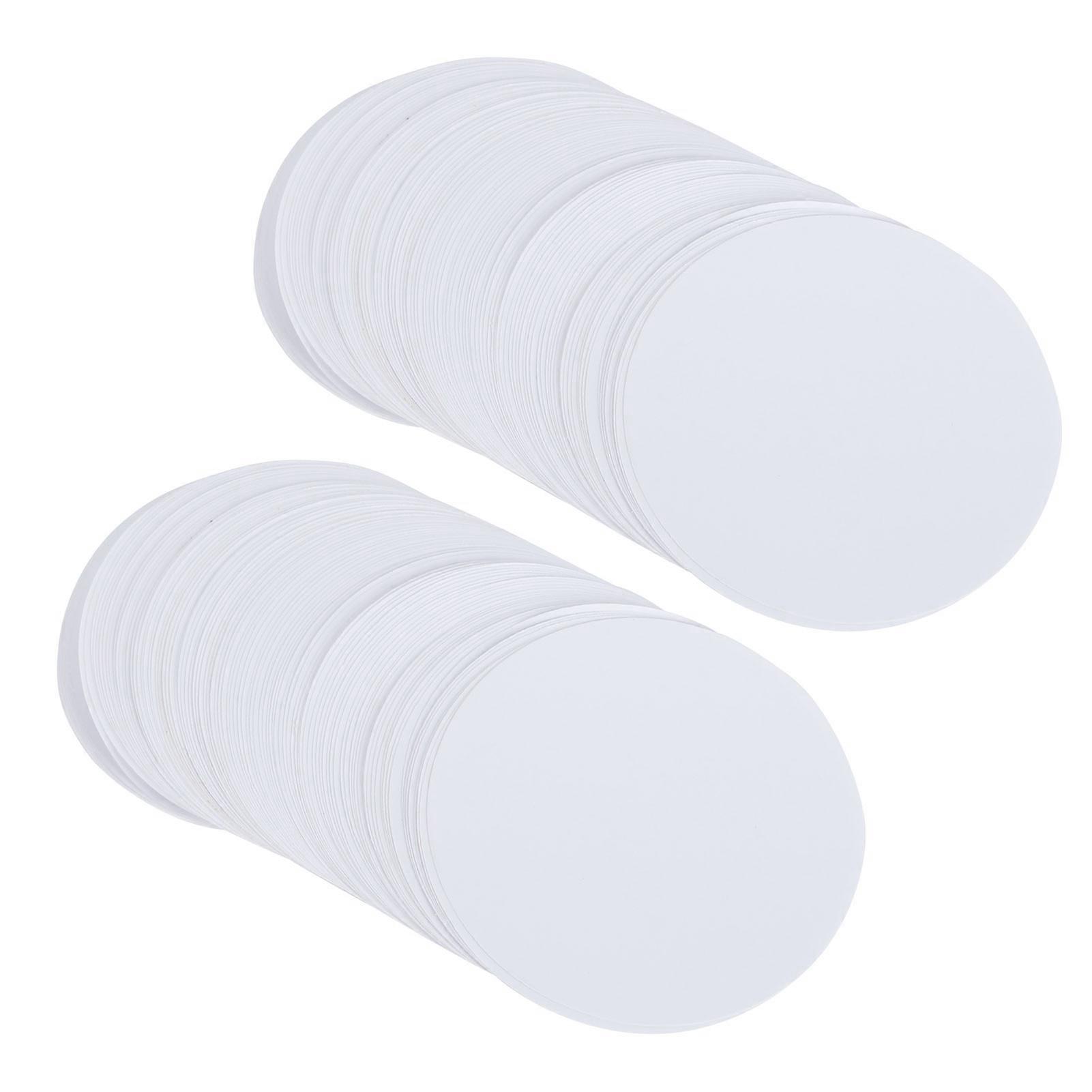 100Pcs κενό σήμα χαρτί εκτυπωτή φωτογραφιών προμήθειες DIY ζωγραφική χειροποίητη τέχνη (58mm)