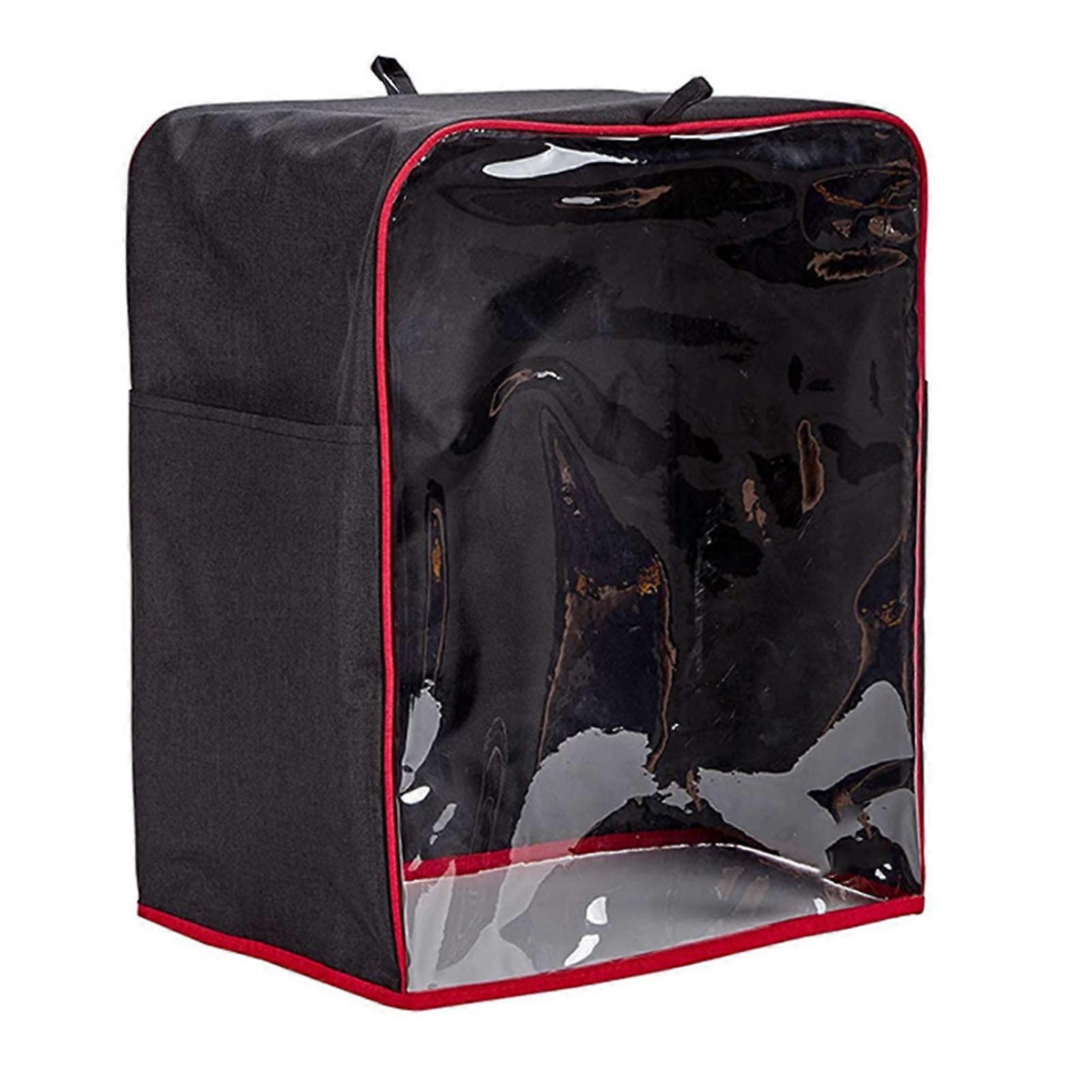 Stand Mixer Dust Cover with Pockets Clear Front Panel Accessories for Storage