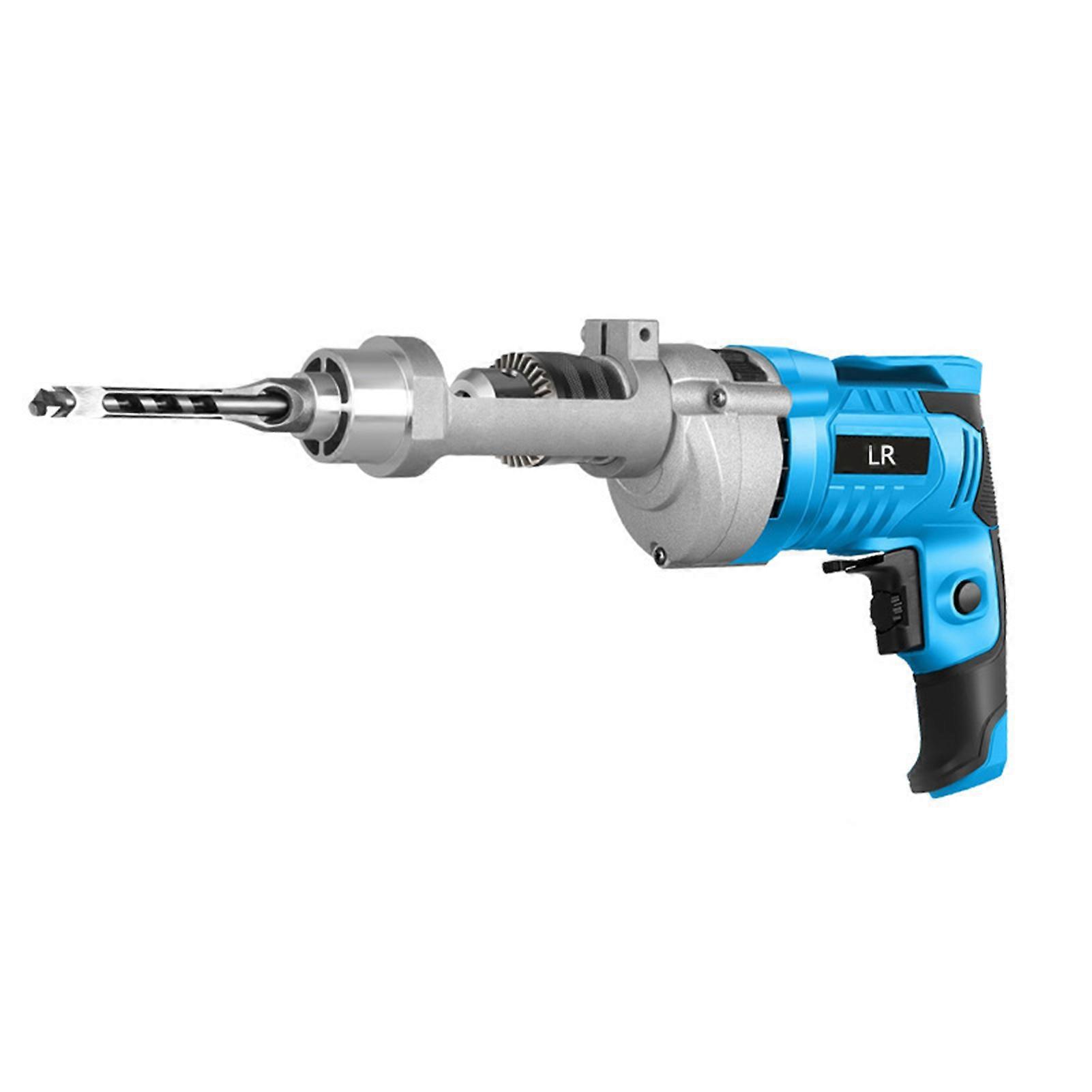 Squared Hole Drill Bit Adapter Mortise Tenon Fixed Bracket Maker for Hand Drill