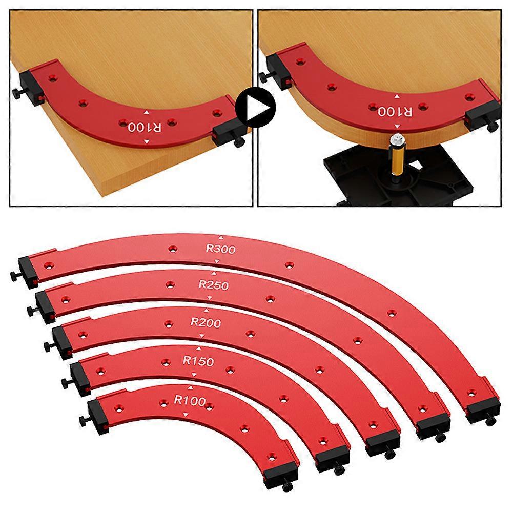 Corner-Radius Positioning Template Woodworking DIY Positioning Tool for Woodworking Carpenters