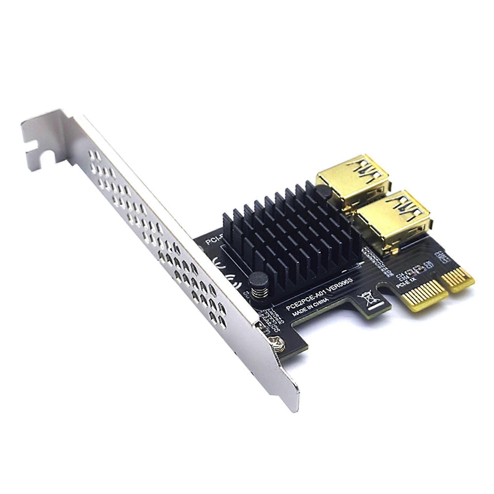 SATA3.0 Adapter PCIE 1X to 2 Ports SATAIII Expansion Card Sata Expansion Card