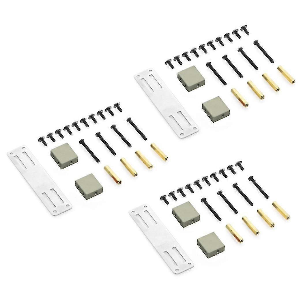 5x Metal Fixed Mount Bracket Kit For Mn D90 D91 D99s Mn99s 1/12 Rc Truck Car Upgrade Parts Accessor