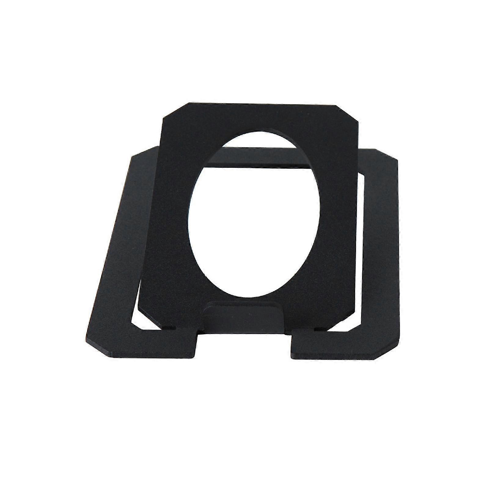 Desktop Speaker Stand Tilted External Riser For Bookshelf Computer Equipment Black