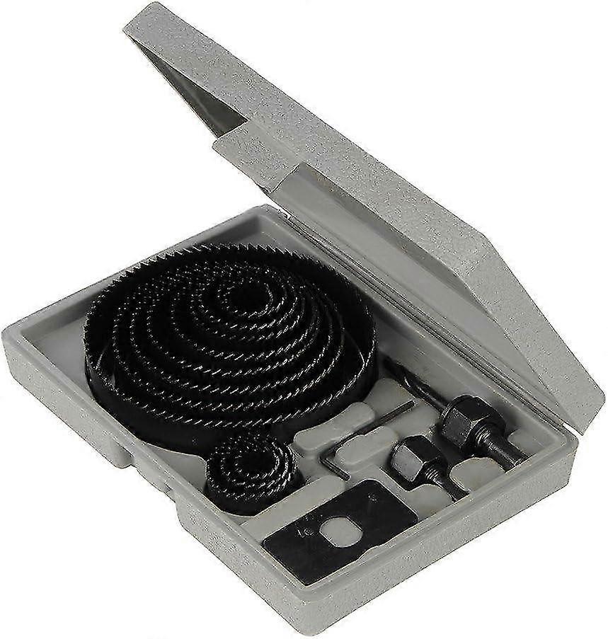 16-piece hole saw set 19-127 mm