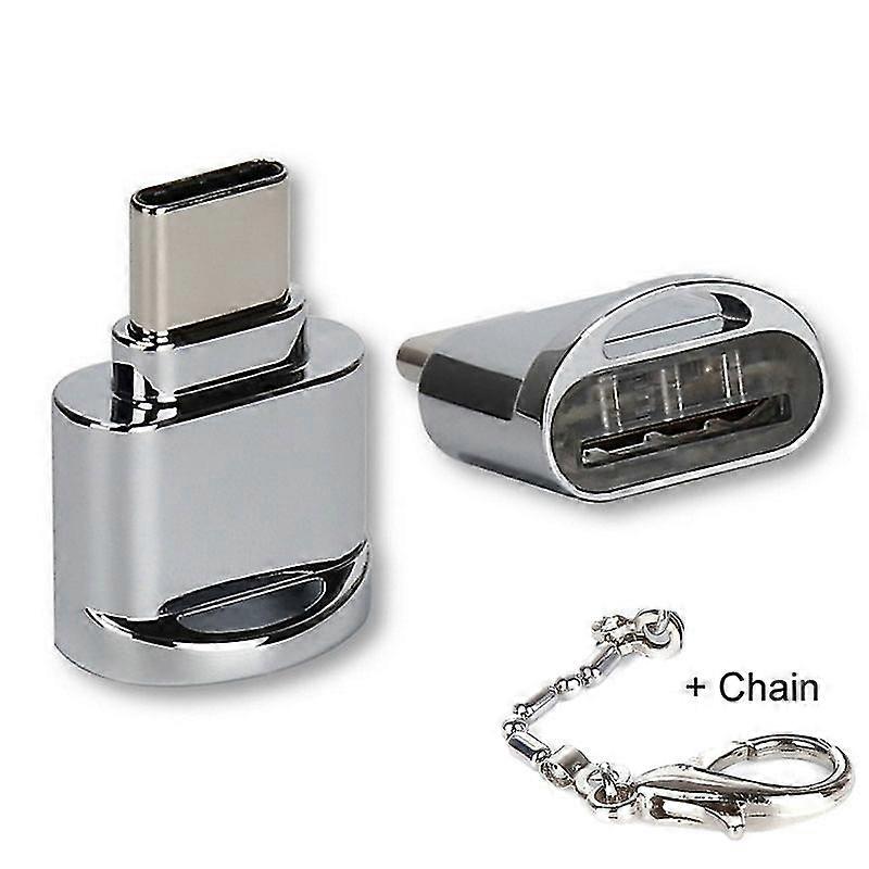 Mosible Otg Card Reader Type-c To Tf Micro Sd Adapter Portable Usb-c Memory Readers
